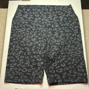 Zyia Animal Print Bike Shorts
